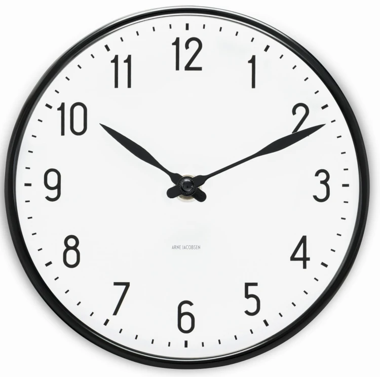 zegar, zegar wiszący Arne Jacobsen