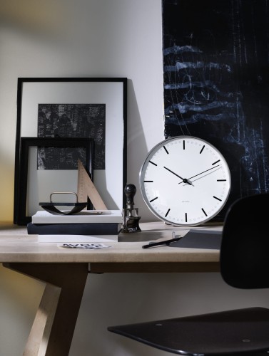 zegar, zegar wiszący Arne Jacobsen