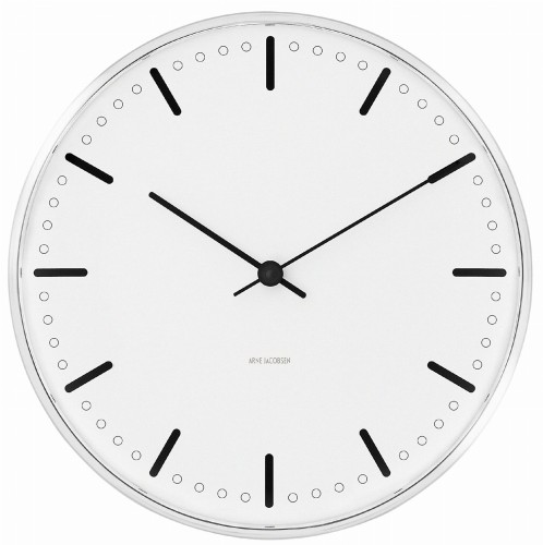 zegar, zegar wiszący Arne Jacobsen
