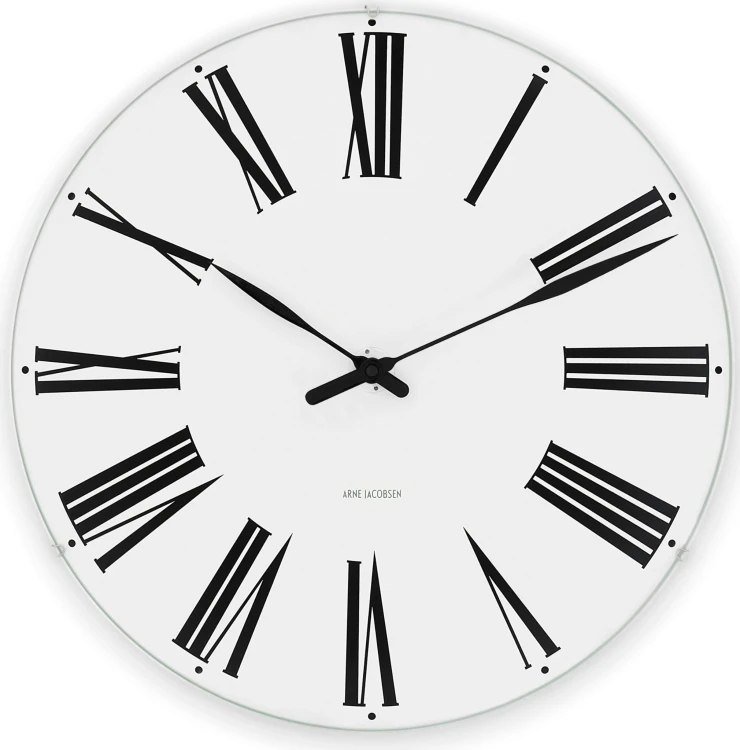 zegar, zegar wiszący Arne Jacobsen