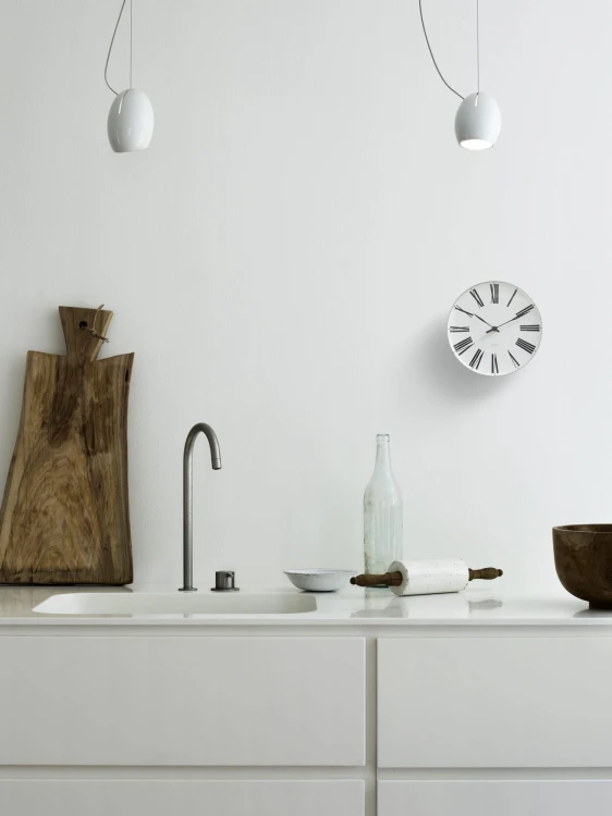 zegar, zegar wiszący Arne Jacobsen