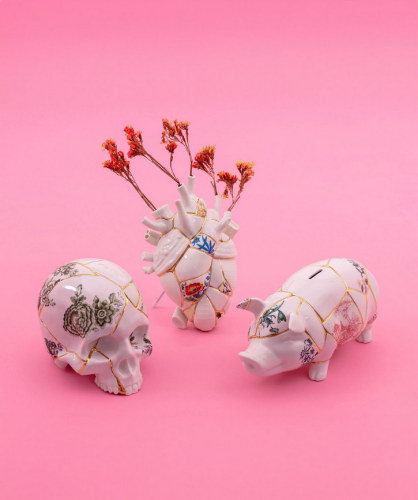 dekoracja stojąca, skarbonka Seletti