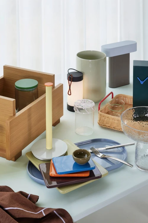 stojak na ręcznik papierowy, stojak  Hubsch