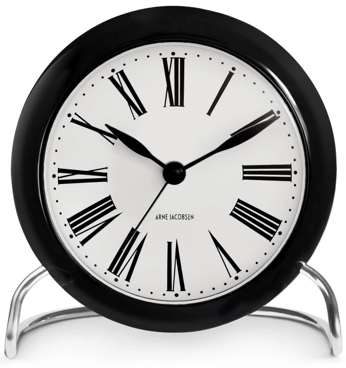 zegar stojący, budzik. budzik Arne Jacobsen