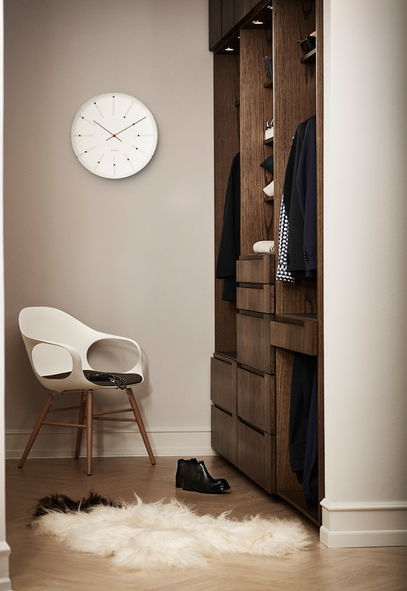zegar wiszący, zegar ścienny Arne Jacobsen