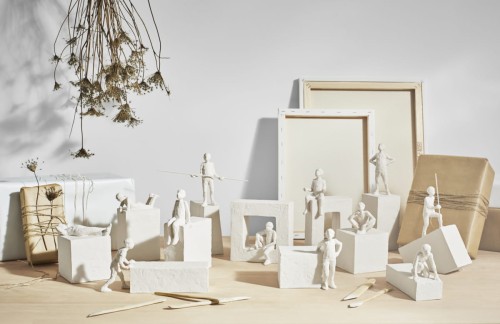 figurka dekoracyjna, rzeźba Kahler