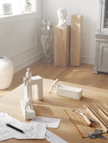 figurka dekoracyjna, rzeźba Kahler