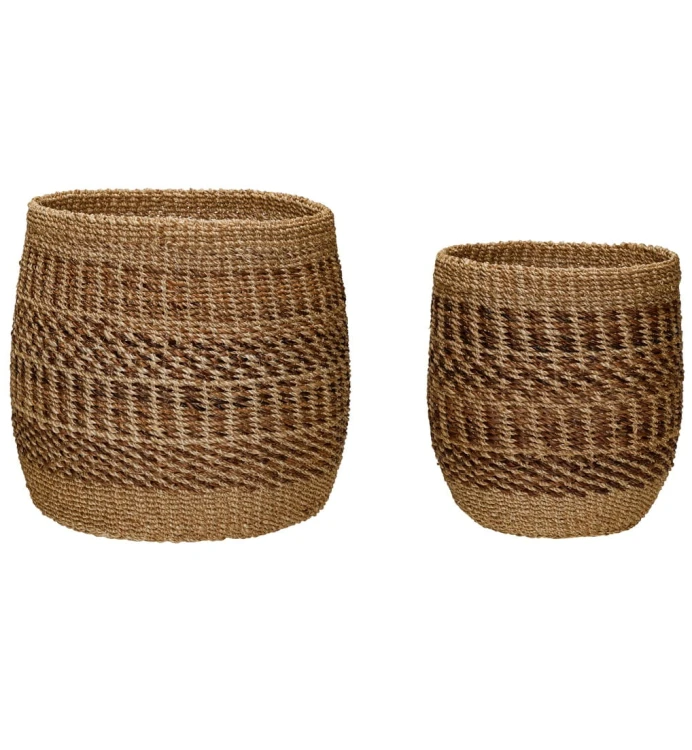 kosze plecione, kosze rattanowe  Hubsch