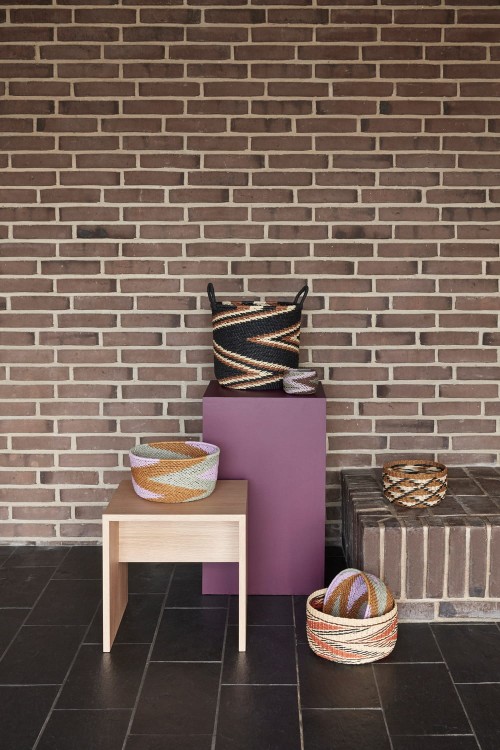 kosze plecione, kosze rattanowe  Hubsch