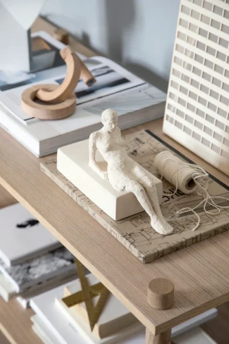 figurka dekoracyjna, rzeźba Kahler