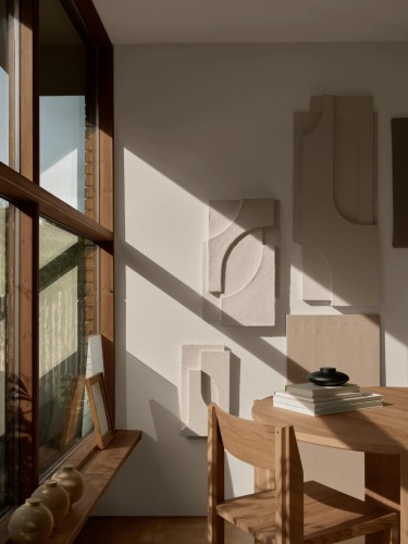 dekoracja wisząca, rzeźba Kristina Dam Studio