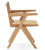krzesło, krzesło Thai Natura