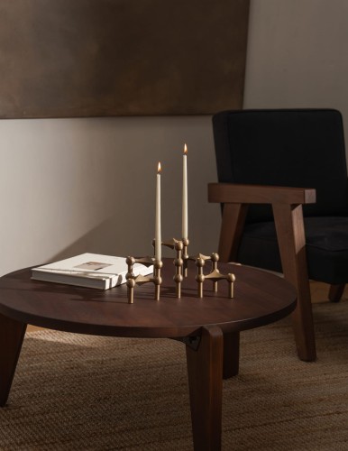 świecznik, świecznik Stoff Nagel