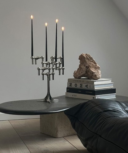 świecznik, świecznik Stoff Nagel