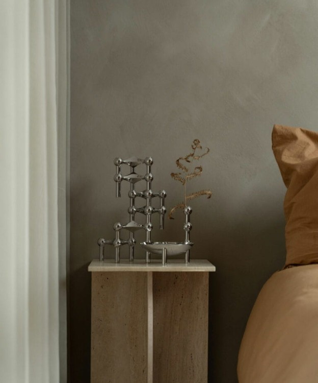 świecznik, świecznik Stoff Nagel