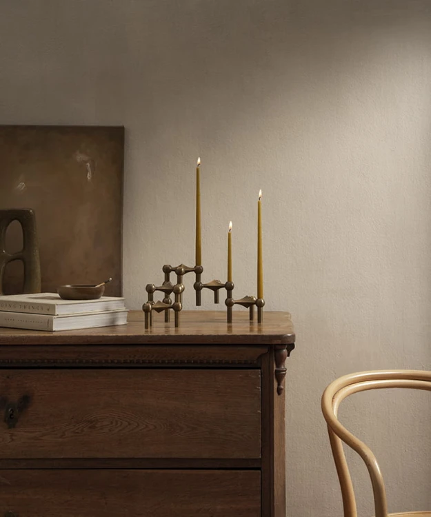 świecznik, świecznik Stoff Nagel