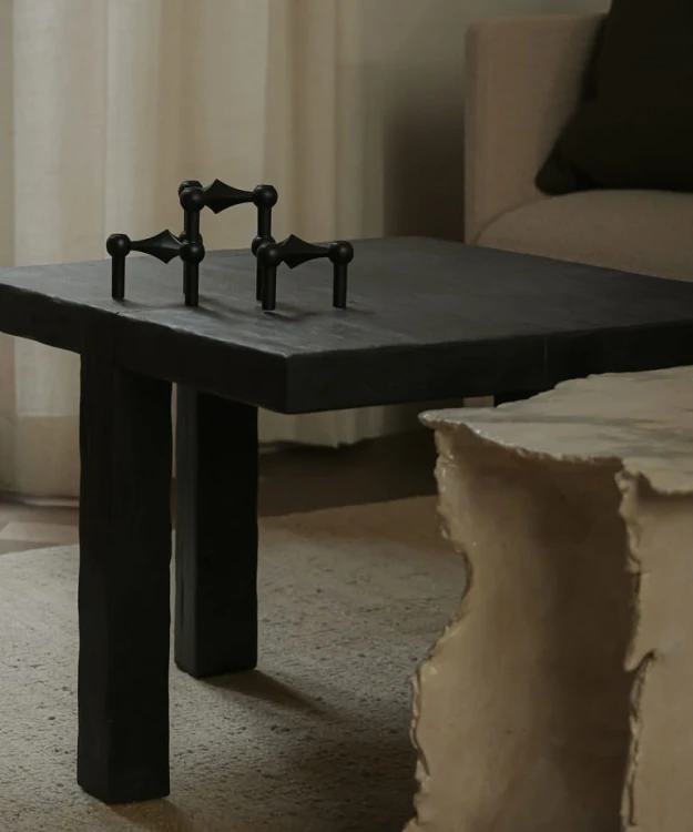 świecznik, świecznik Stoff Nagel