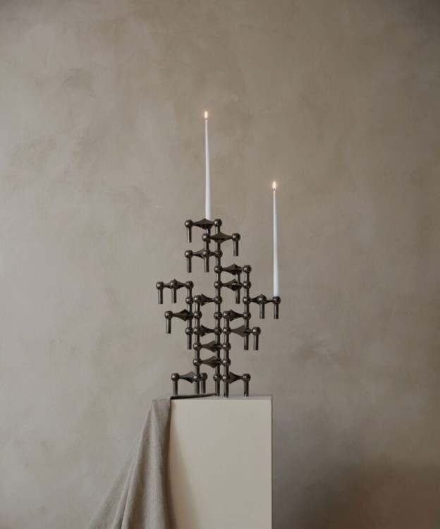 świecznik, świecznik Stoff Nagel