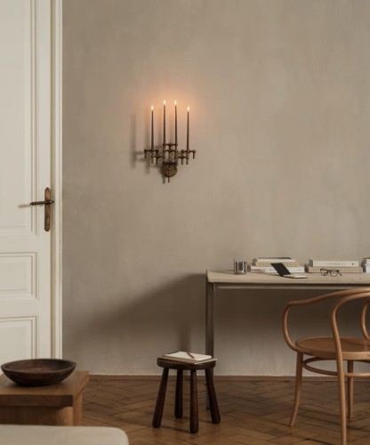 świecznik, świecznik Stoff Nagel