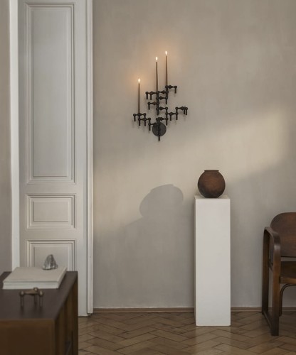 świecznik, świecznik Stoff Nagel