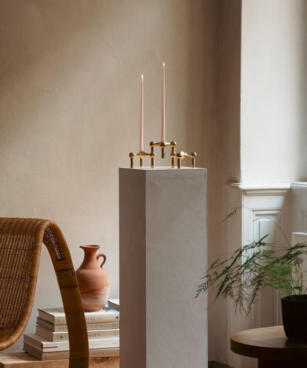 świeczki, świecznik Stoff Nagel