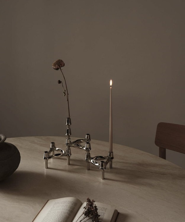 świeczki, świecznik Stoff Nagel