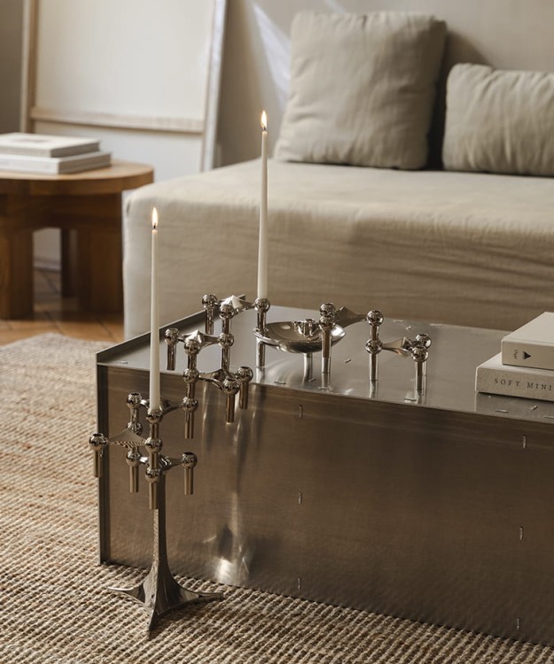 świeczki, świecznik Stoff Nagel