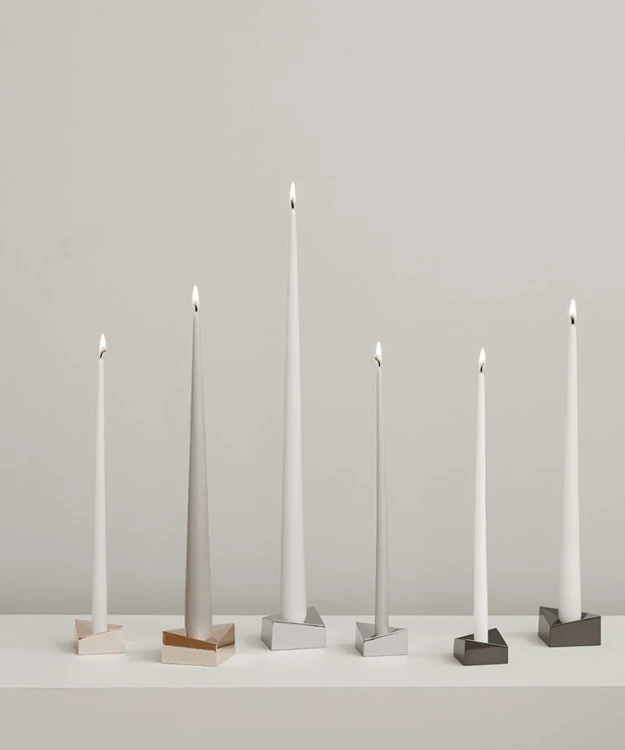 świeczki, świecznik Stoff Nagel
