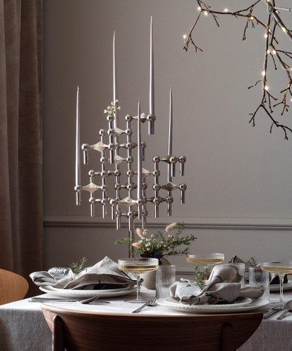 świeczki, świecznik Stoff Nagel