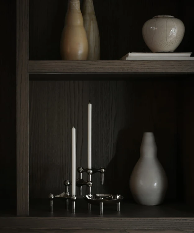 świeczki, świecznik Stoff Nagel