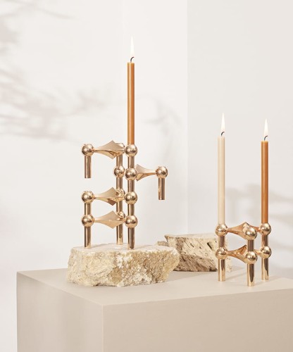 świeczki, świecznik Stoff Nagel