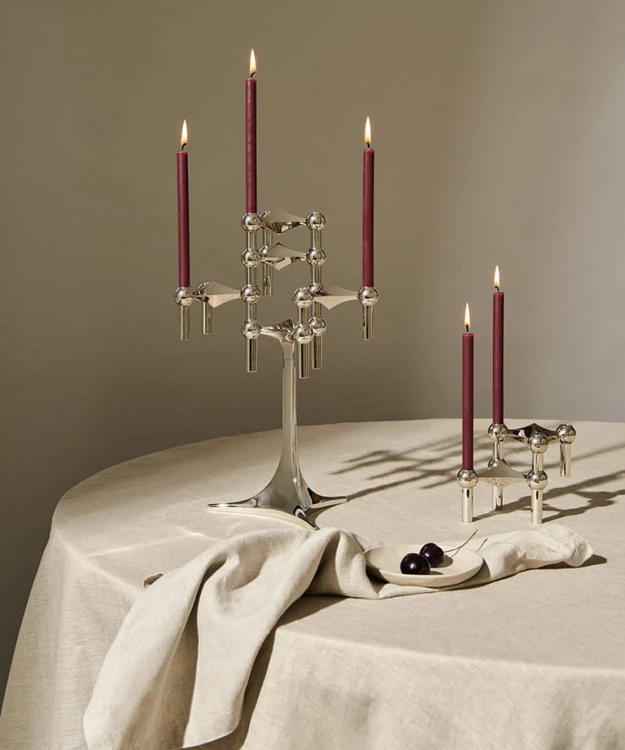 świeczki, świecznik Stoff Nagel