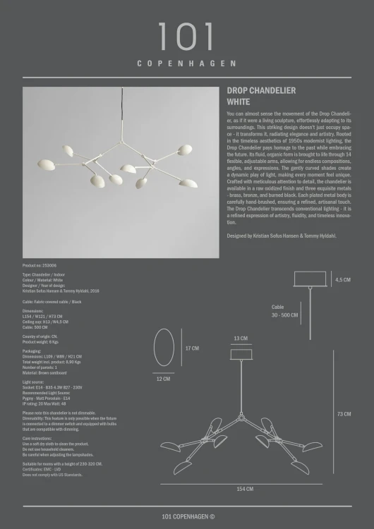 lampa wisząca, lampa  101Copenhagen