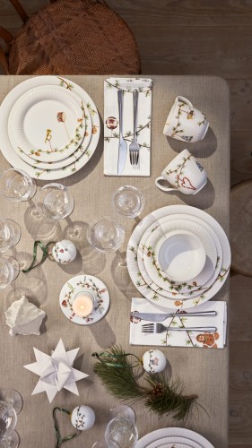 talerz  świąteczny, zastawa świąteczna  Kahler