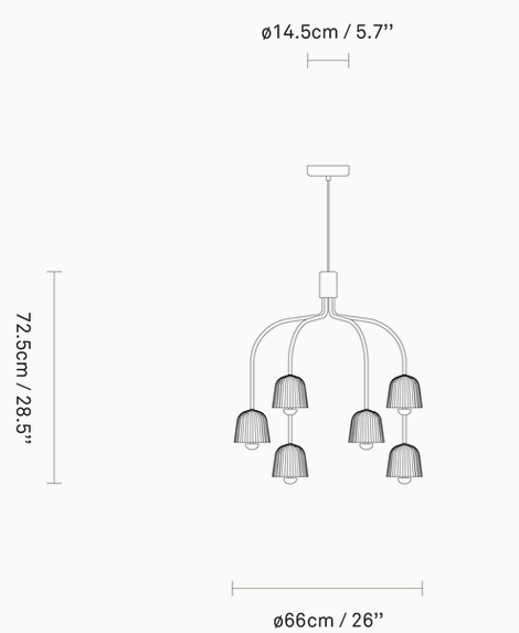 lampa wisząca, lampa Nuura