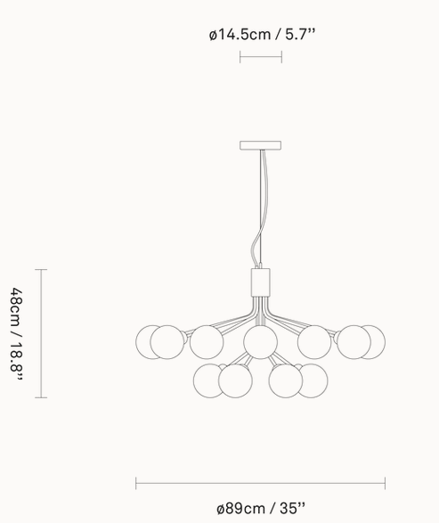 lampa wisząca, lampa Nuura