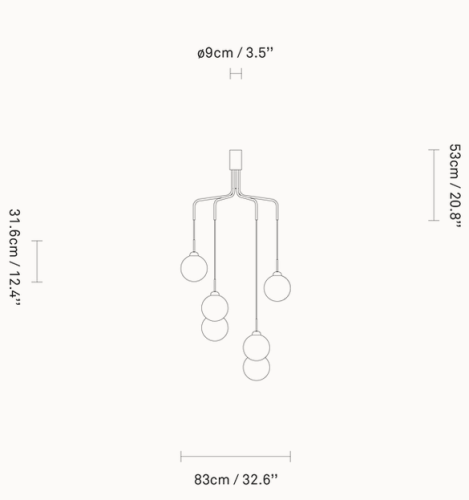 lampa sufitowa, lampa Nuura