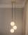 lampa wisząca, lampa sufitowa  Nuura