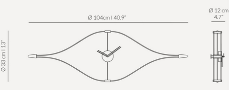 zegar wiszący, zegar ścienny Nomon