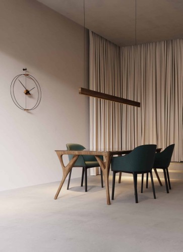 zegar wiszący, zegar ścienny Nomon