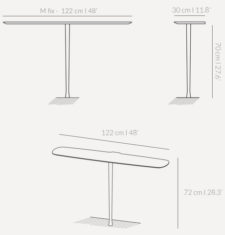 toaletka, konsola Nomon
