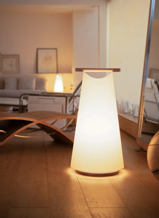 lampa stołowa, lampa bezprzewodowa Nomon