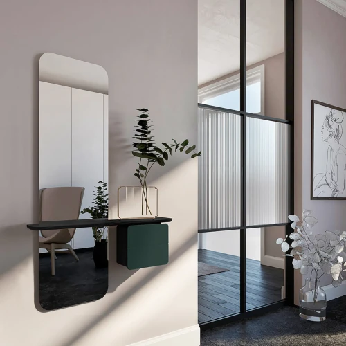 lustro, lustro z półką Umage