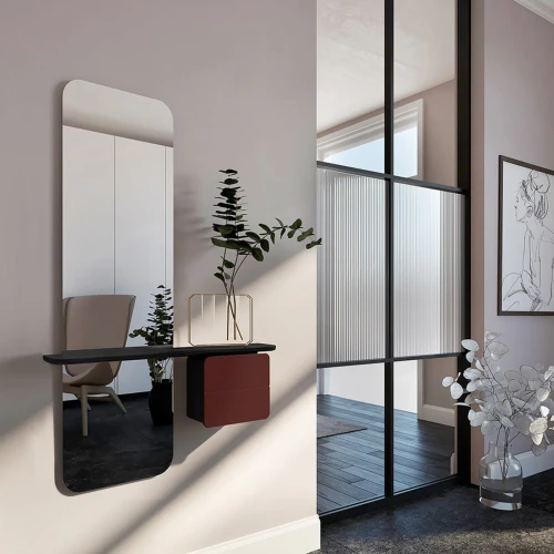 lustro, lustro z półką Umage