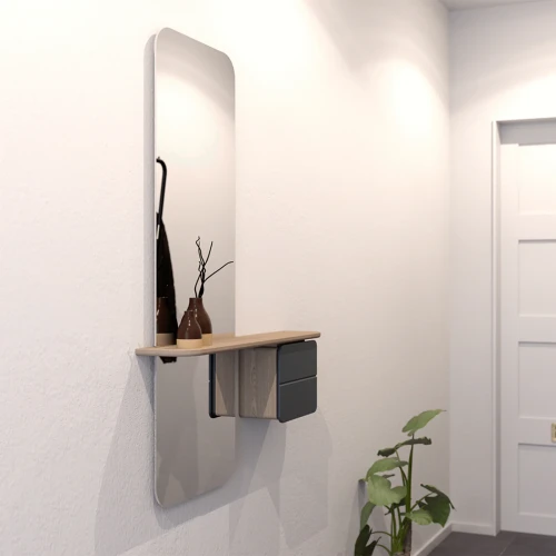lustro, lustro z półką Umage