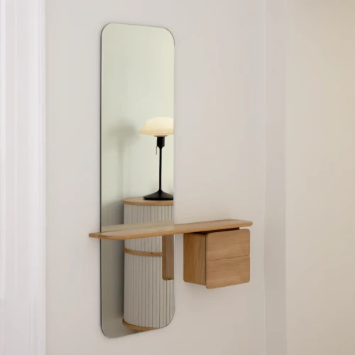 lustro, lustro z półką Umage