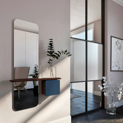 lustro, lustro z półką Umage