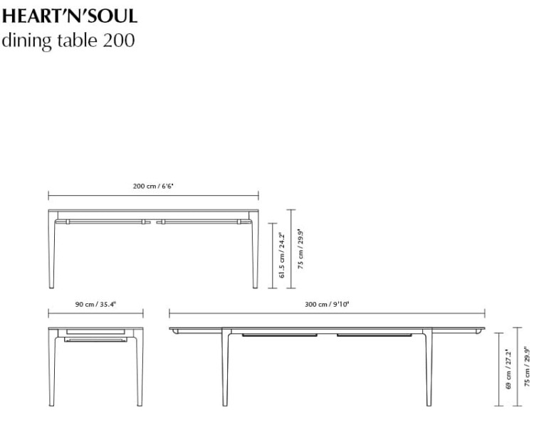 stół do jadalni, stół Umage