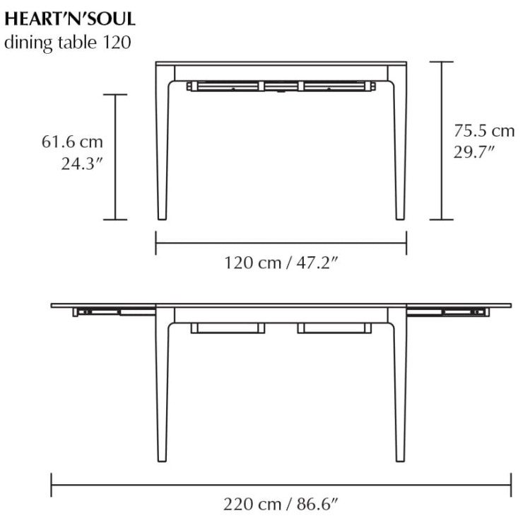 stół do jadalni, stół Umage