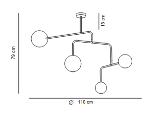 lampa wisząca, lampa   Alma Light